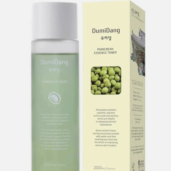NIB DumiDang Mung Bean Essence Toner - Sealed Box 6.76 fl oz - Picture 1 of 1